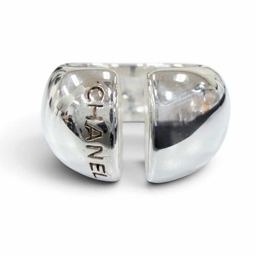 Chanel Band Ring Sterling Silver #287810C68B